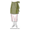 illustration for vintage sewing pattern for 1920s Clothes-Pin Apron from Decades of Style