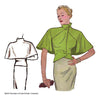 illustration for Vintage sewing pattern for 1930s Capelet from Decades of Style