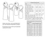 technical info for 1940s Point Made Gown sewing pattern