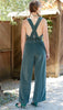 photo full back view of Vintage sewing pattern for 1930s Overalls with sweetheart neckline from Decades of Style