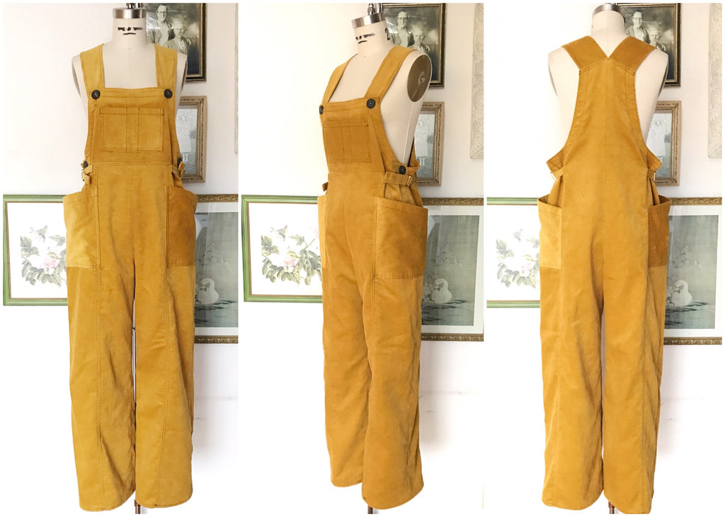 Ophelia Overalls Sew Along Part 4: Straps and Snaps
