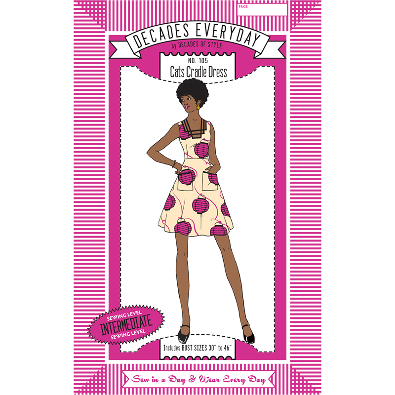 No. 105 Cats Cradle Dress