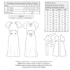 technical info Vintage pattern for 1930s Dress with raglan sleeves from Decades of Style