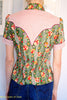 photo batwing yoke on 1940s ladies western shirt pattern