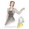 illustration for Vintage sewing pattern for 1940s bolero from Decades of Style Pattern Company