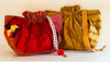 photo 2 sizes of Titanic era purse.Vintage sewing pattern from Decades of Style