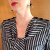 No. 104 Buttons and Bows Blouse